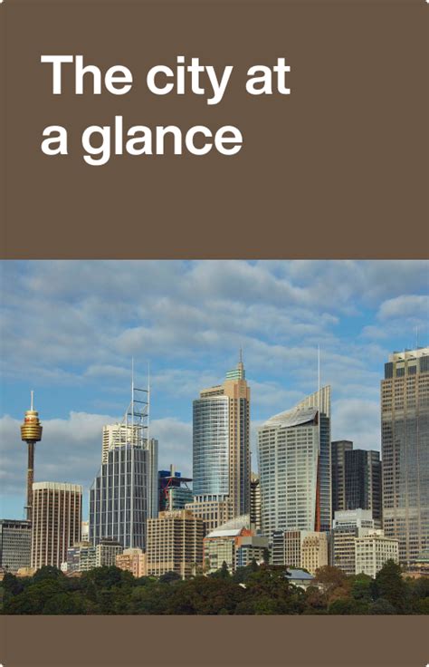 The city at a glance .
